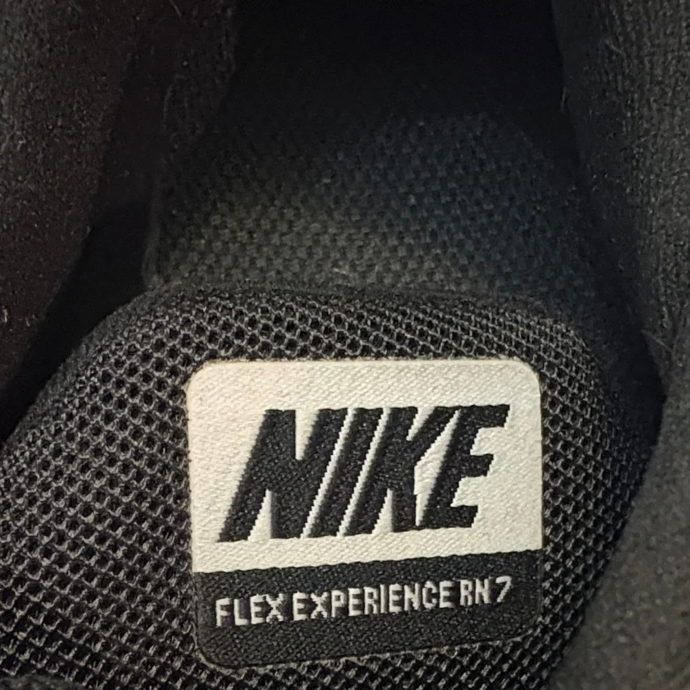Nike Black and White Running Shoes